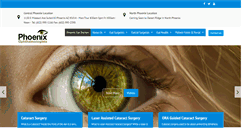 Desktop Screenshot of phoenixophthalmologists.net